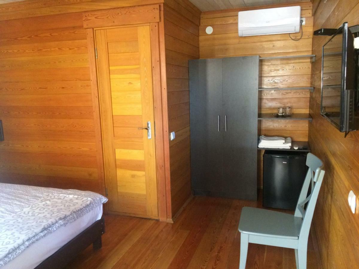 Hotel Eco Village New Athos Bagian luar foto